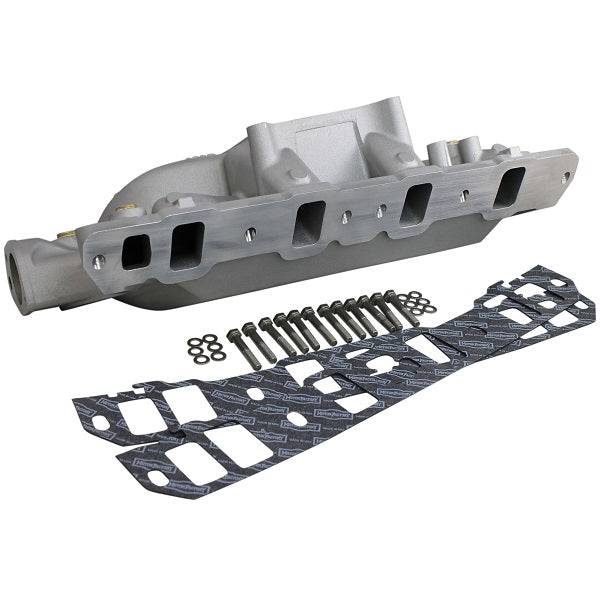 BluePrint Engines - BPP302INT - BluePrint Engines SBF 302 Intake Manifold Kit, Dual Plane, Aluminum, Natural, Square Bore, Ford, Small Block 302