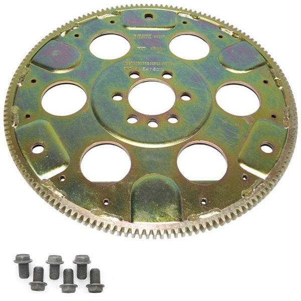 BluePrint Engines - BPP399774 - Internal Balance - SB Chevy V8 1-Piece Rear Main Seal 168 Tooth 14 Inch Flexplate SFI