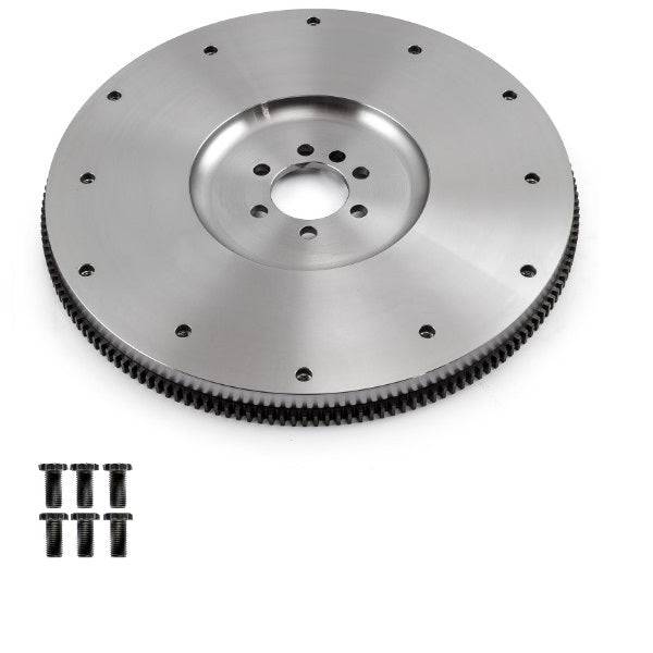 BluePrint Engines - BPP460265 - Internal Balance - SB Chevy V8 1-Piece Rear Main Seal 168 Tooth 14 Inch Flywheel SFI