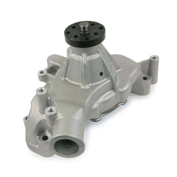 BluePrint Engines - BPP9242 - Aluminum Mechanical Water Pump, Chevy BB, Long, Standard Rotation, Satin