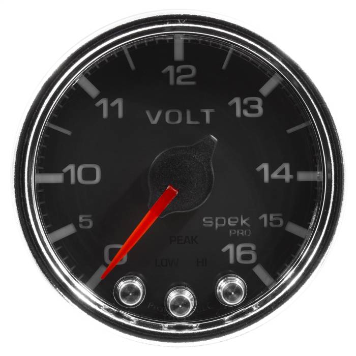 AutoMeter - AutoMeter Spek-Pro Electric Voltmeter Gauge P34431