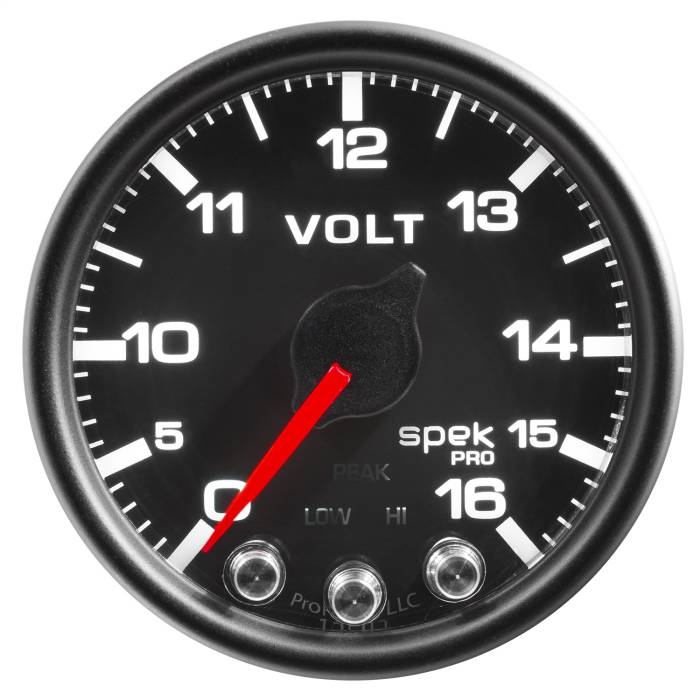 AutoMeter - AutoMeter Spek-Pro Electric Voltmeter Gauge P34432