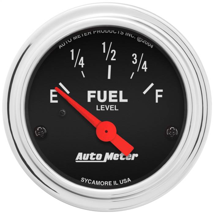 AutoMeter - AutoMeter Traditional Chrome Electric Fuel Level Gauge 2514