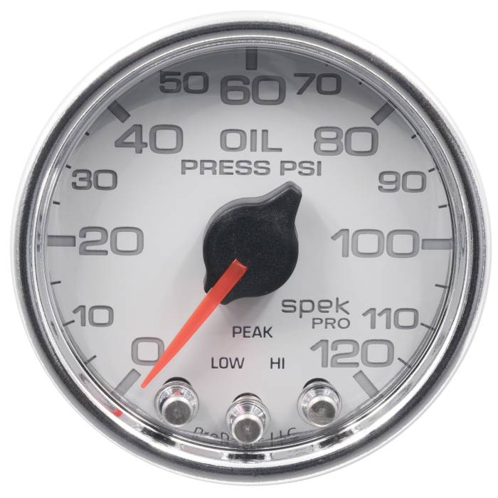 AutoMeter - AutoMeter Spek-Pro Electric Oil Pressure Gauge P32511