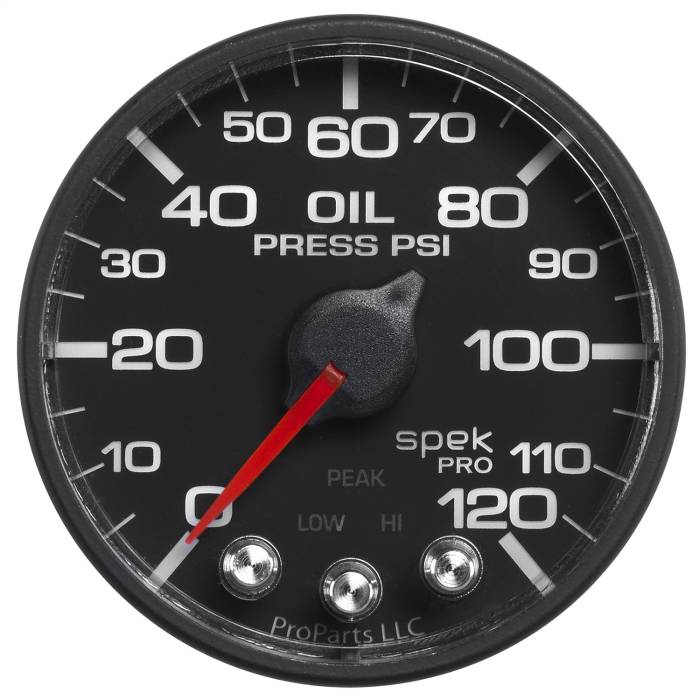 AutoMeter - AutoMeter Spek-Pro NASCAR Oil Pressure Gauge P525328