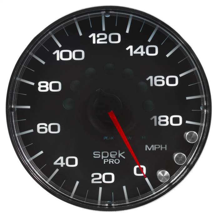 AutoMeter - AutoMeter Spek-Pro Programmable Speedometer P230318