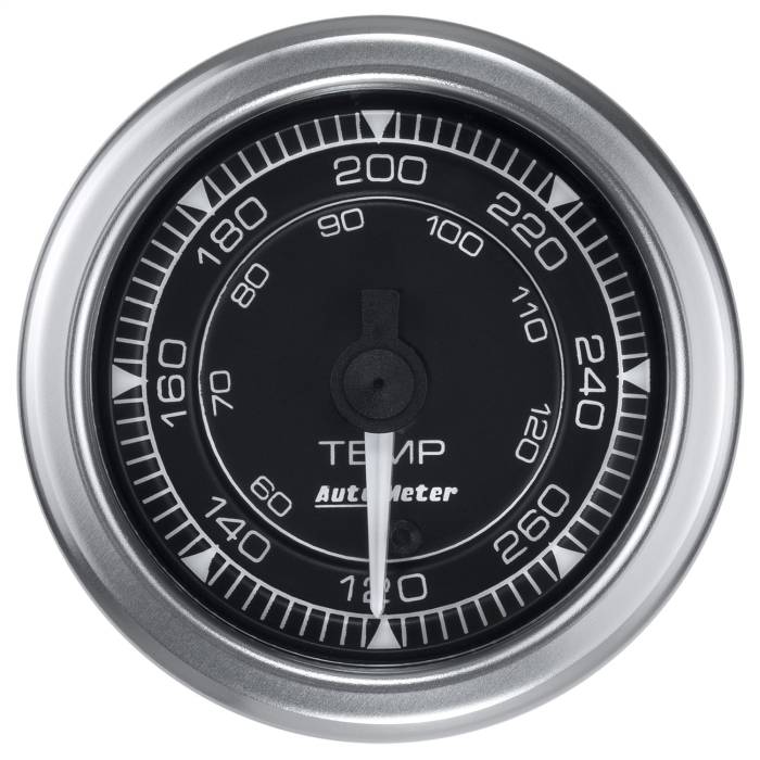 AutoMeter - AutoMeter Chrono Water Temperature Gauge 8154