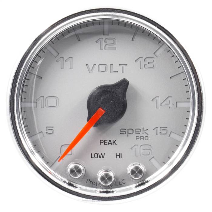 AutoMeter - AutoMeter Spek-Pro Electric Voltmeter Gauge P34421