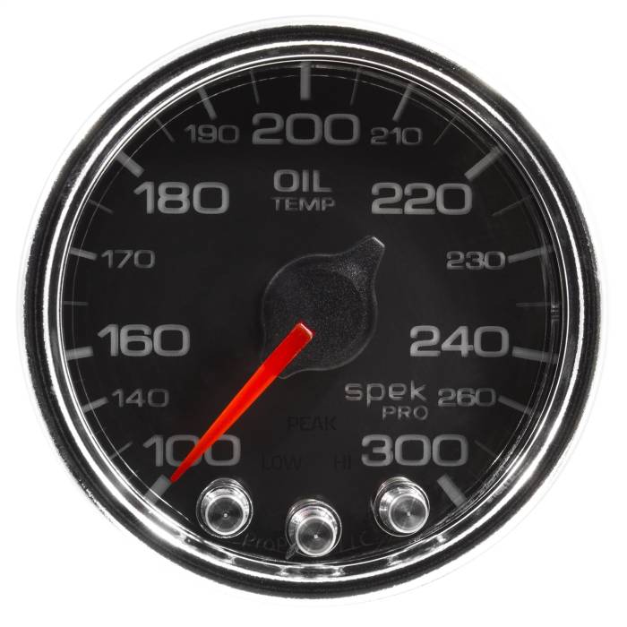 AutoMeter - AutoMeter Spek-Pro Electric Oil Temperature Gauge P32231