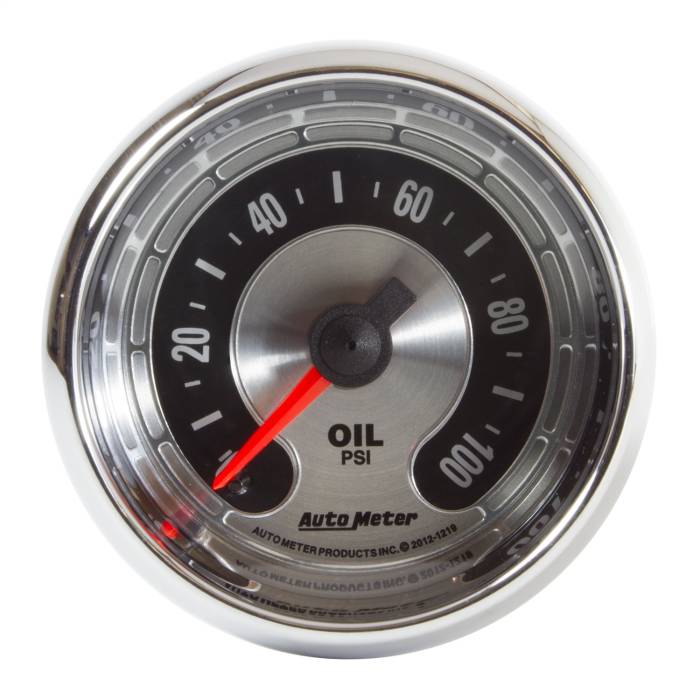AutoMeter - AutoMeter American Muscle Oil Pressure Gauge 1219