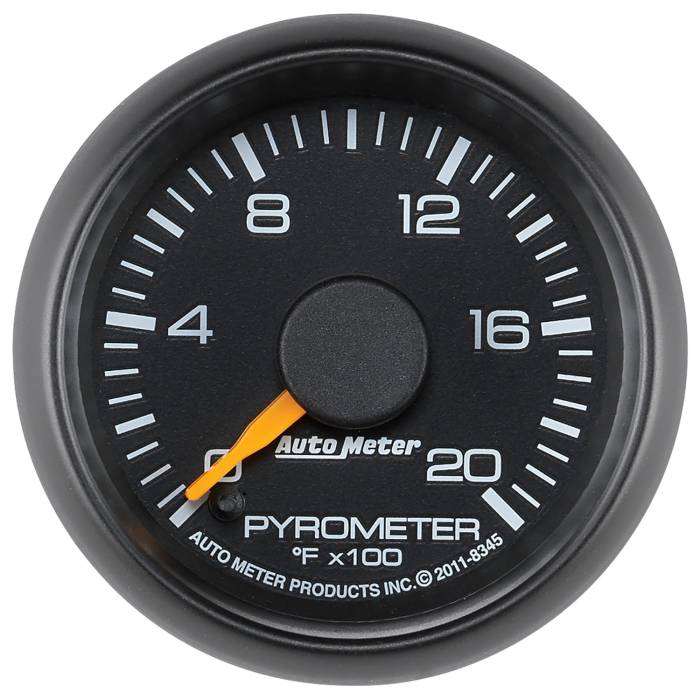 AutoMeter - AutoMeter Chevy Factory Match Electric Pyrometer Gauge Kit 8345