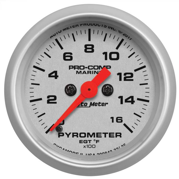 AutoMeter - AutoMeter Marine Ultra-Lite Electric Pyrometer Kit 200842-33