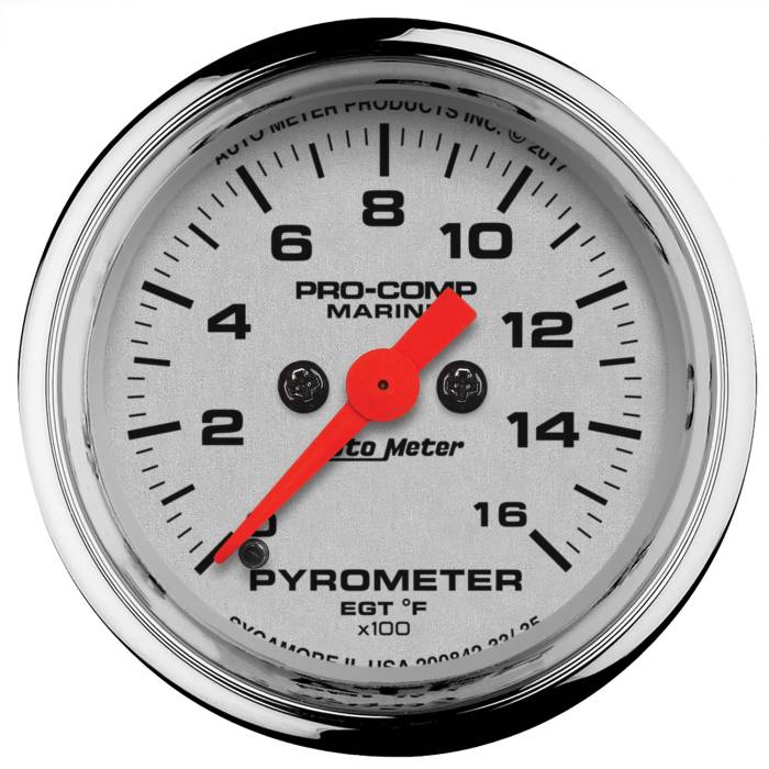 AutoMeter - AutoMeter Marine Ultra-Lite Electric Pyrometer Kit 200842-35
