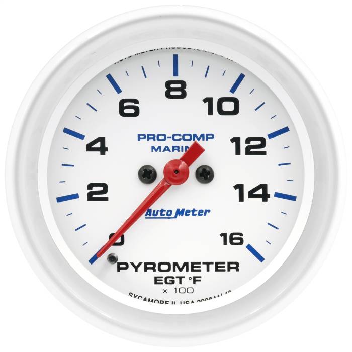 AutoMeter - AutoMeter Marine Electric Pyrometer Kit 200844