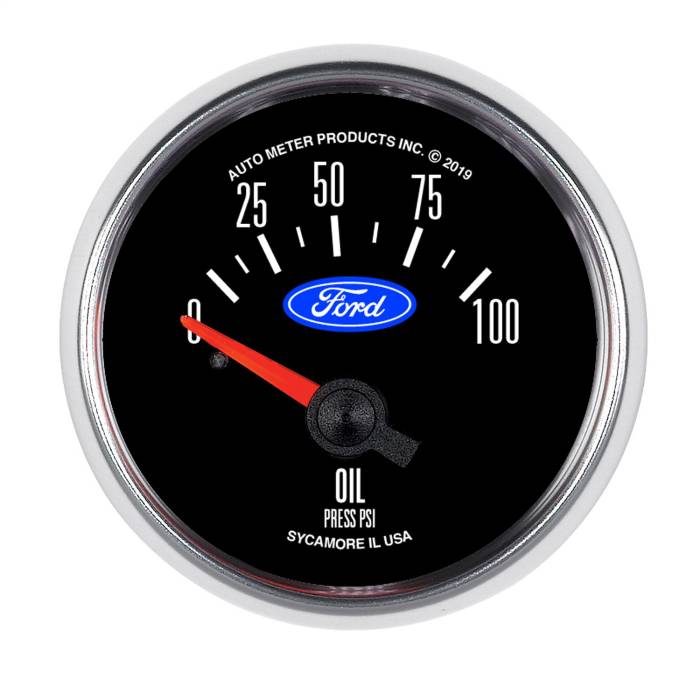 AutoMeter - AutoMeter Ford Electric Oil Pressure Gauge 880821