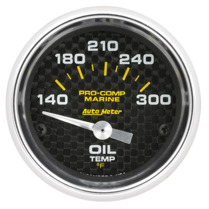 AutoMeter - AutoMeter Marine Electric Oil Temperature Gauge 200764-40