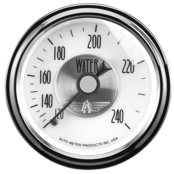 AutoMeter - AutoMeter Prestige Series Pearl Water Temperature Gauge 2031