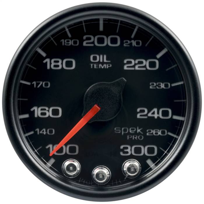 AutoMeter - AutoMeter Spek-Pro NASCAR Oil Temperature Gauge P52232