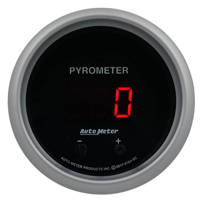 AutoMeter - AutoMeter Sport-Comp Elite Digital Two Channel Pyrometer Gauge Kit 6744-SC