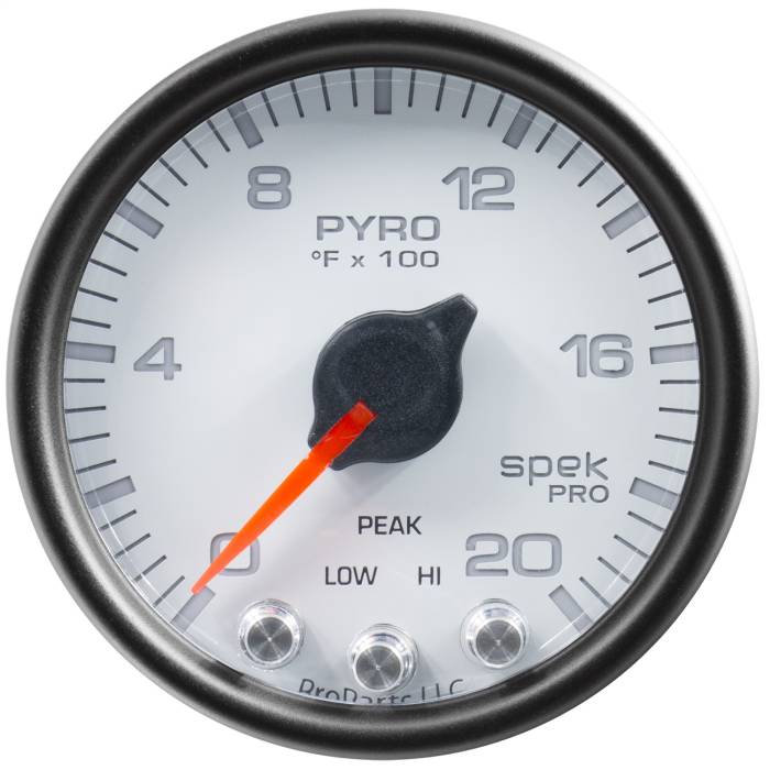 AutoMeter - AutoMeter Spek-Pro EGT Pyrometer Gauge Kit P31012