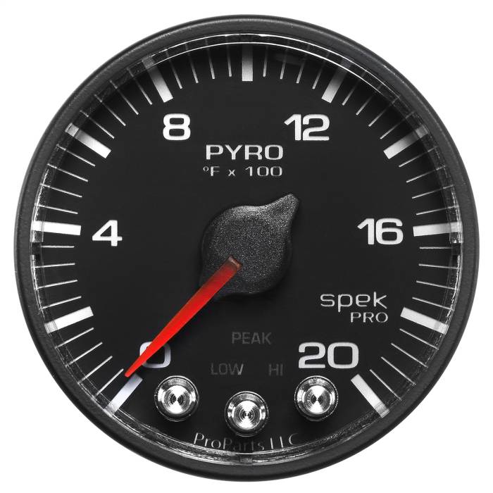 AutoMeter - AutoMeter Spek-Pro EGT Pyrometer Gauge Kit P310328