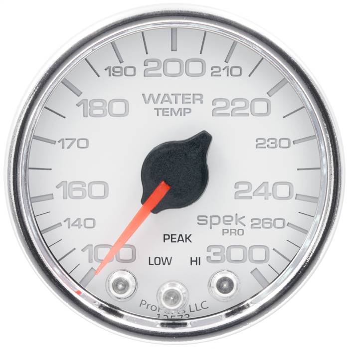 AutoMeter - AutoMeter Spek-Pro Electric Water Temperature Gauge P34611