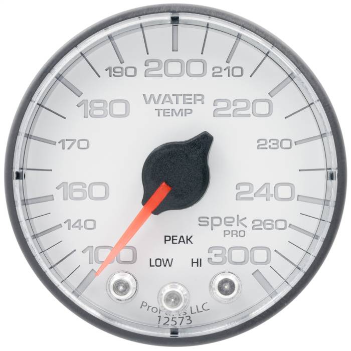 AutoMeter - AutoMeter Spek-Pro Electric Water Temperature Gauge P346128