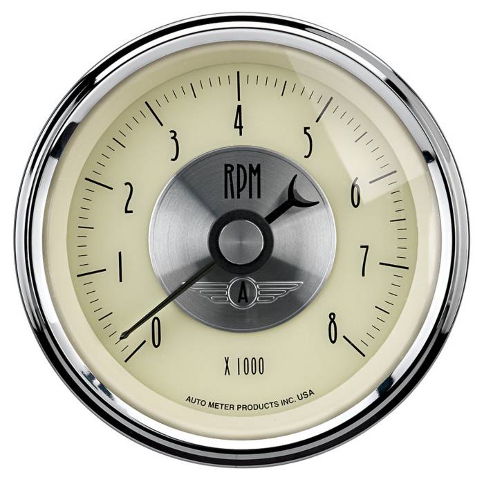 AutoMeter - AutoMeter Prestige Series Antique Ivory Electric Tachometer 2097