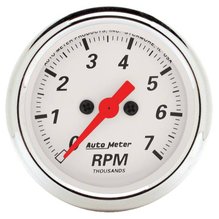 AutoMeter - AutoMeter Arctic White Electric Tachometer 1397
