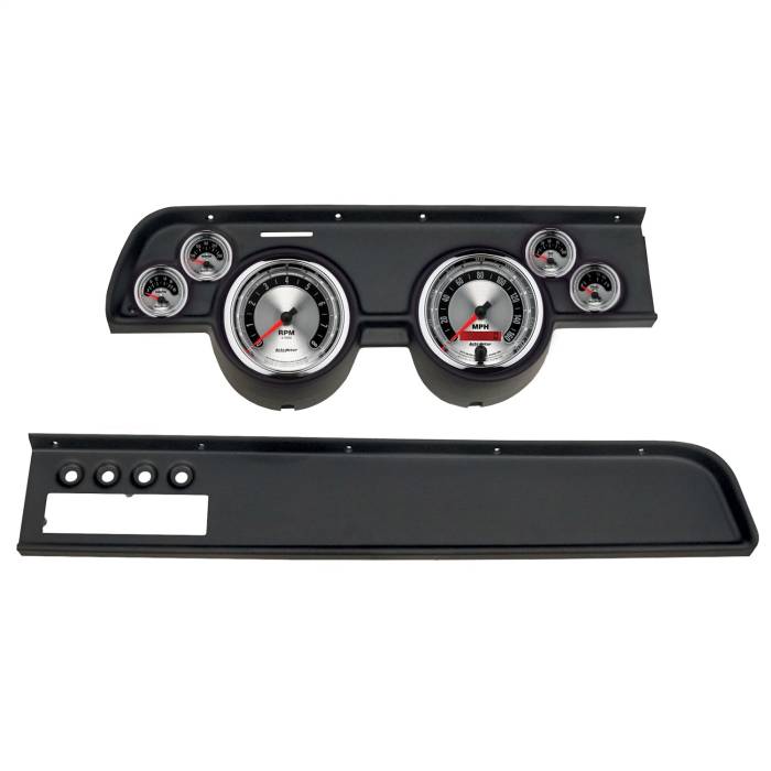 AutoMeter - AutoMeter American Muscle Direct Fit Gauge Kit 2115-01