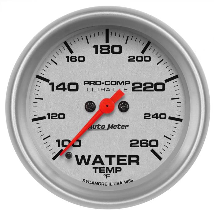 AutoMeter - AutoMeter Ultra-Lite Digital Water Temperature Gauge 4455