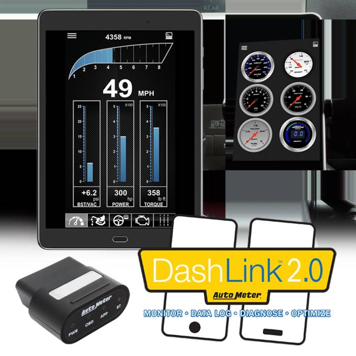 AutoMeter - AutoMeter Dash Link II OBDII Wireless Data Module 6036