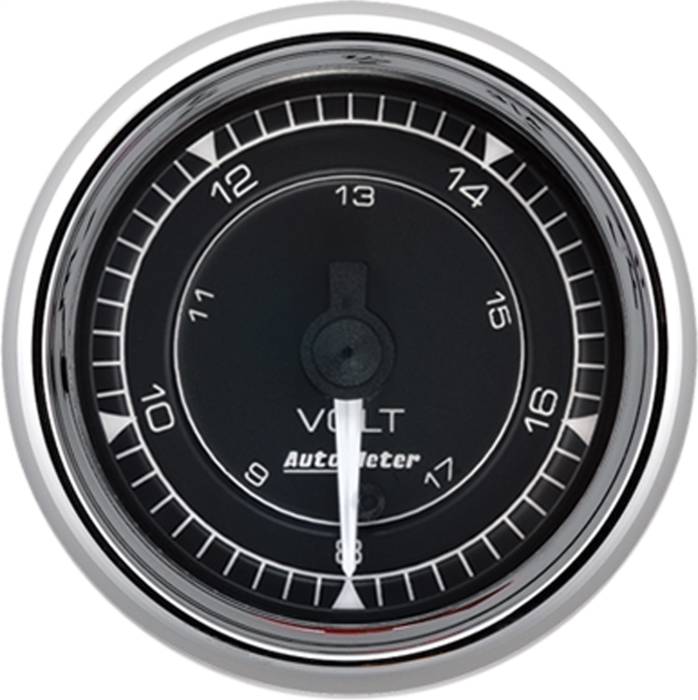 AutoMeter - AutoMeter Chrono Voltmeter Gauge 9791