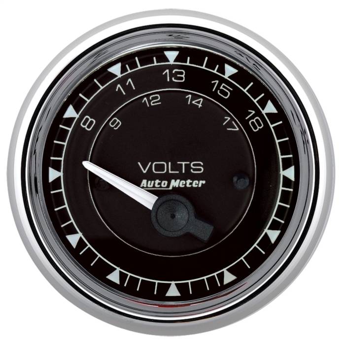 AutoMeter - AutoMeter Chrono Voltmeter Gauge 9792