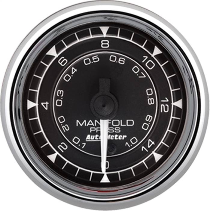 AutoMeter - AutoMeter Chrono Manifold Pressure Gauge 9750