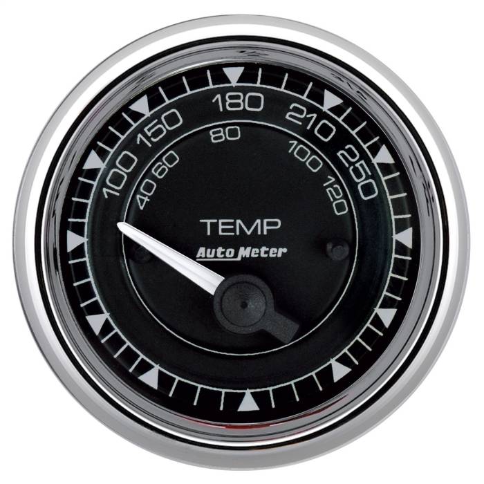 AutoMeter - AutoMeter Chrono Water Temperature Gauge 9737