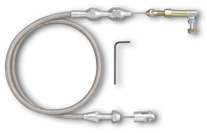 Lokar - Lokar Hi-Tech Throttle Cable Kit TC-1000HT48