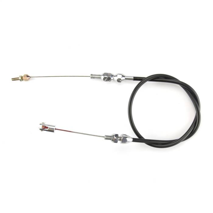 Lokar - Lokar Hi-Tech Throttle Cable Kit TCP-1000BLDU