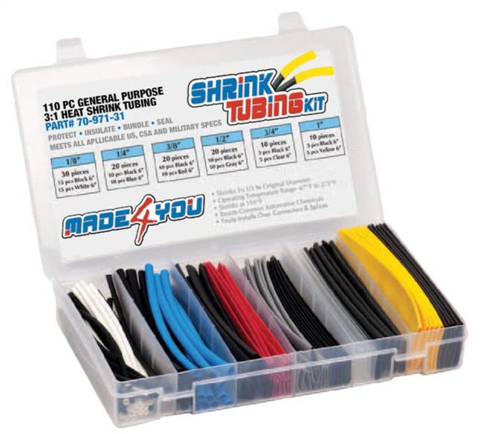 Lokar - Lokar Shrink Tubing Kit 70-971-31