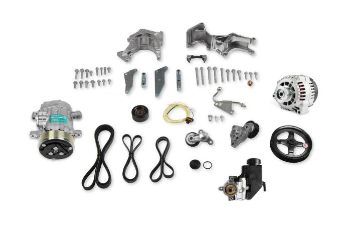 Clearance Items - Holley Performance Low LS Accessory Drive System Kit 20-162 (800-HLY20-162)