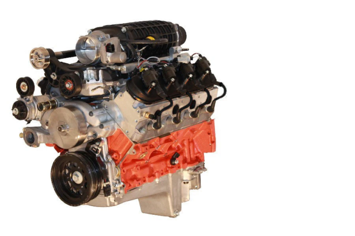 BluePrint Engines - PSLS4272SCT GM LS Compatible 427 c.i. ProSeries Engine - 800 Horsepower - Base Dressed - Supercharged