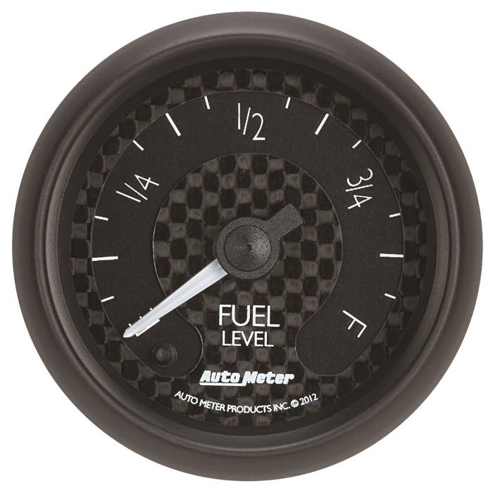 AutoMeter - AutoMeter GT Series Electric Programmable Fuel Level Gauge 8010