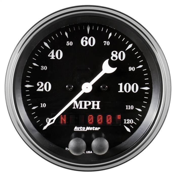 AutoMeter - AutoMeter Old Tyme Black GPS Speedometer 1749