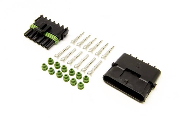 Painless Wiring - Painless Wiring 6 Circuit Male/Female Weatherpack Kit 70406