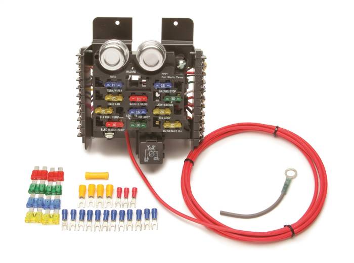 Painless Wiring - Painless Wiring Race/Pro Street 16 Circuit Fuse Block 50101