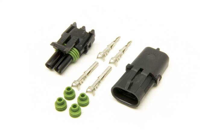 Painless Wiring - Painless Wiring 2 Circuit Male/Female Weatherpack Kit 70402