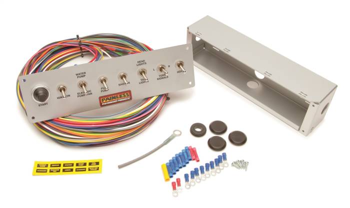 Painless Wiring - Painless Wiring 8-Switch Pro Street Panel 50410