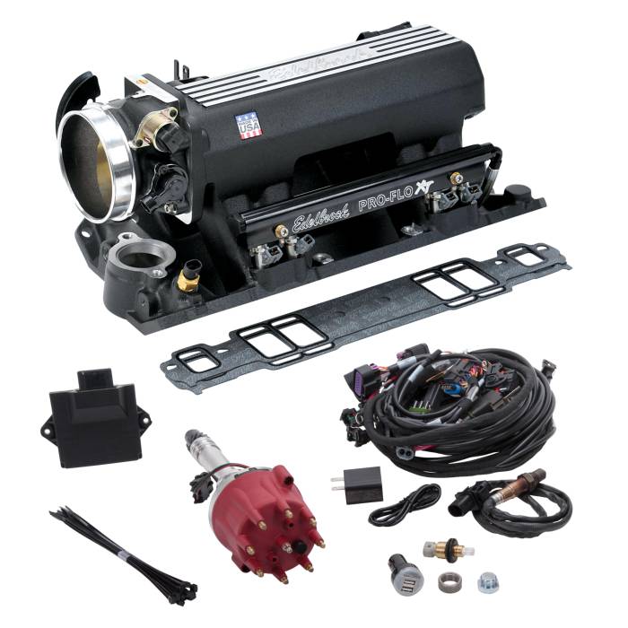 Edelbrock - ED358130 - PRO FLO 4 FUEL INJECTION KIT XT SEQ