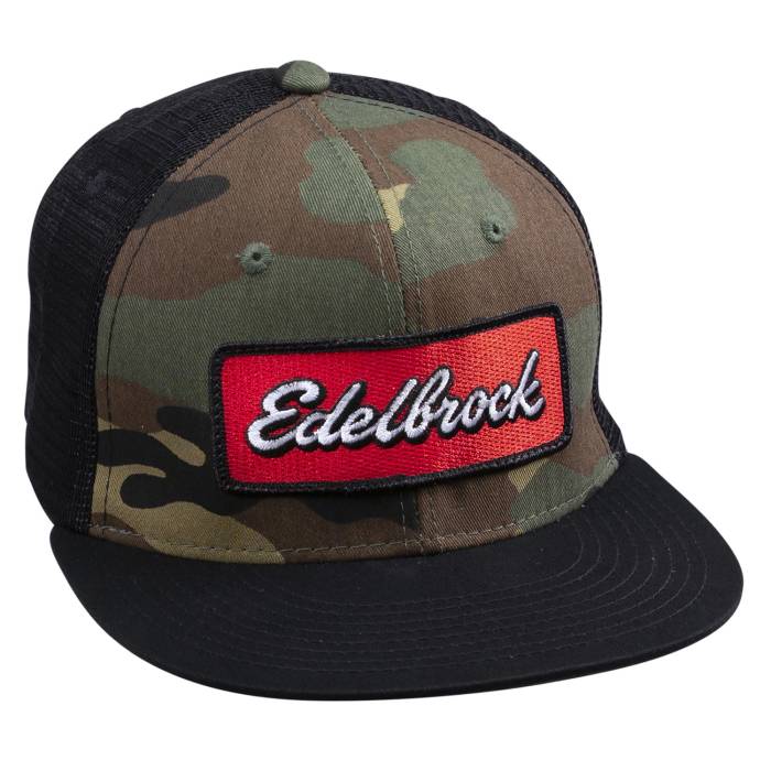 Edelbrock - Edelbrock Camo Snapback Hat 289430