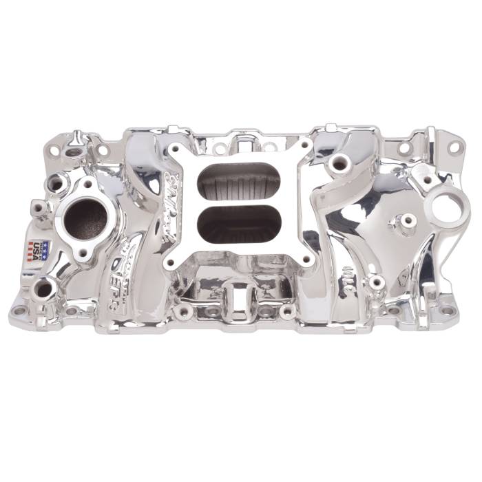 Edelbrock - ED27014 - ENDURASHINE MANIFOLD SBC PERF EPS#